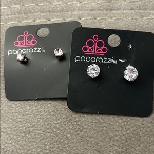 Bundle Paparazzi Silver Stud Earrings